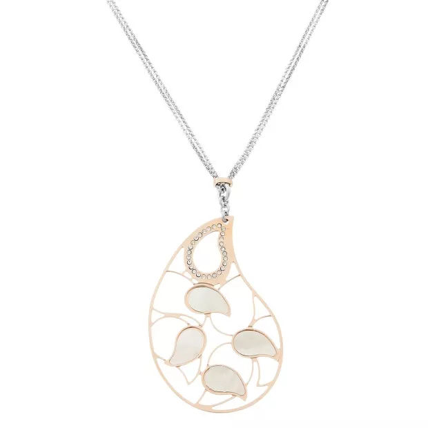 Orphelia Lana Silver Chain With Pendant ZK-7164