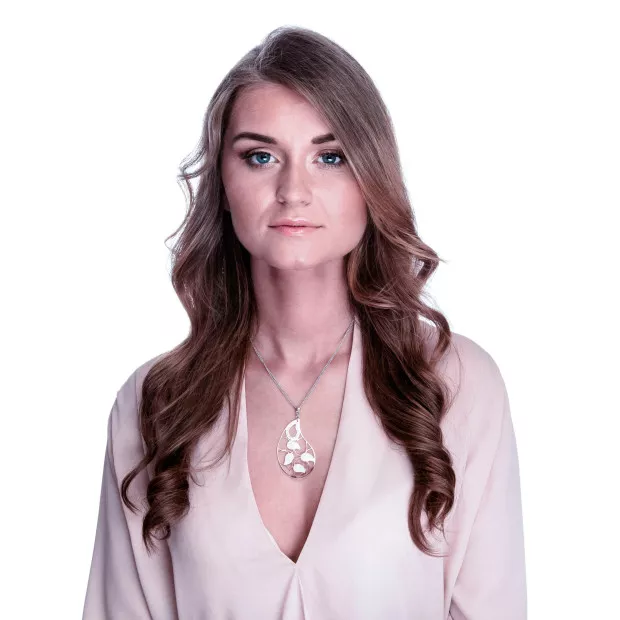 Orphelia Lana Silver Chain With Pendant ZK-7164
