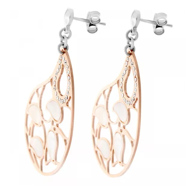 Orphelia Lana Silver Drop Earrings ZO-7164