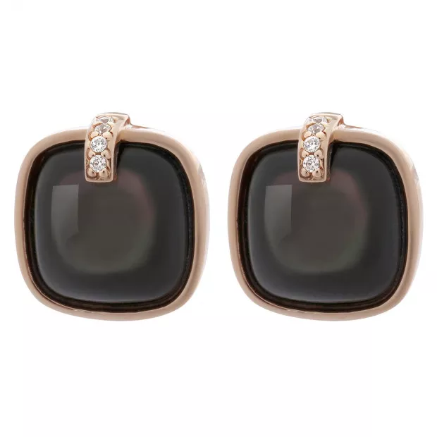 orphelia Larina Silver Stud Earrings ZO-7227