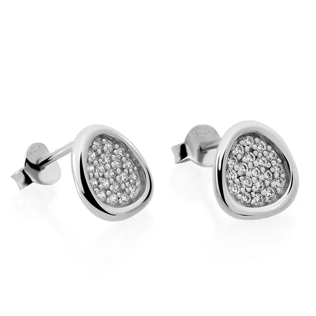 Orphelia Layla Silver Stud Earrings ZO-7489