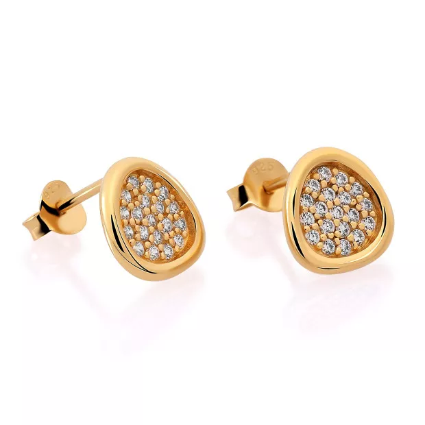 Orphelia Layla Silver Stud Earrings ZO-7489/G