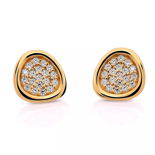 orphelia Layla Silver Stud Earrings ZO-7489/G