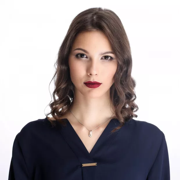 Orphelia Lea Silver Chain With Pendant ZH-7284