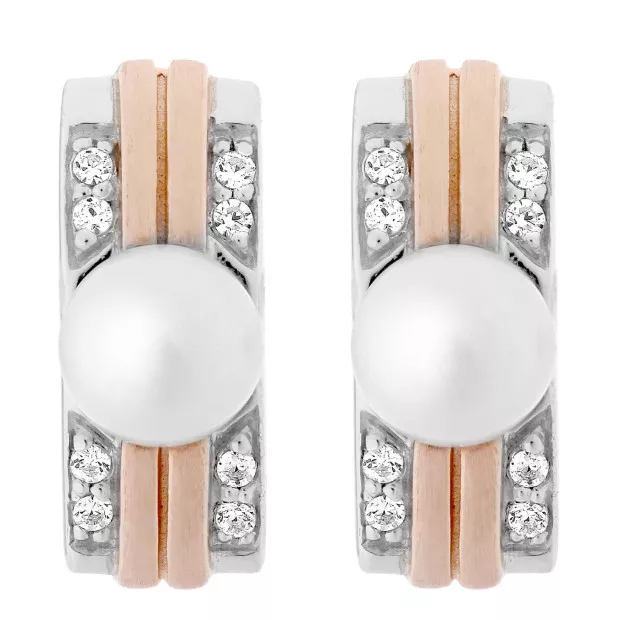 orphelia Lea Silver Stud Earrings ZO-7284