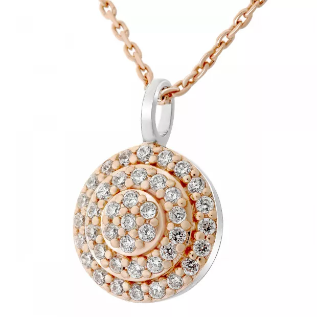 orphelia Leanna Silver Chain With Pendant ZH-7120