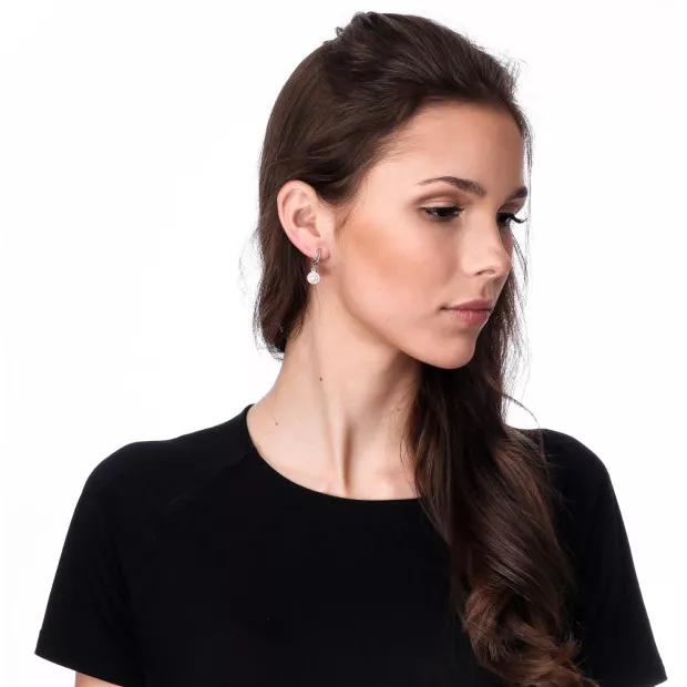 Orphelia Leanna Silver Drop Earrings ZO-7120