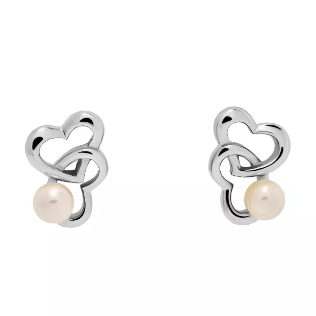 Orphelia Lili Silver Stud Earrings ZO-7513
