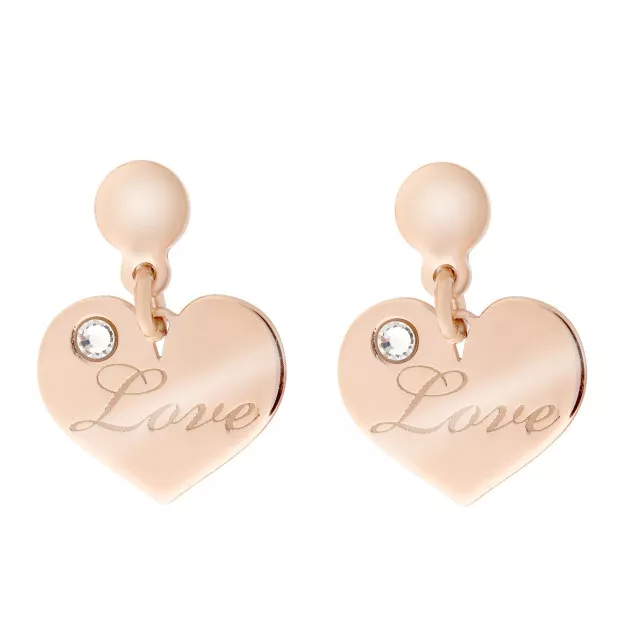 orphelia Liliana Silver Drop Earrings ZO-7187/RG