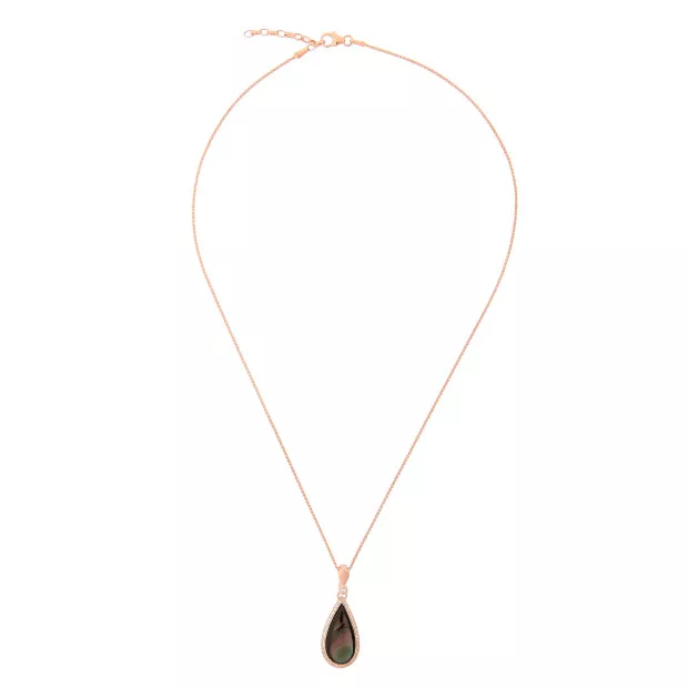 Orphelia Lilja Silver Chain With Pendant ZH-7367