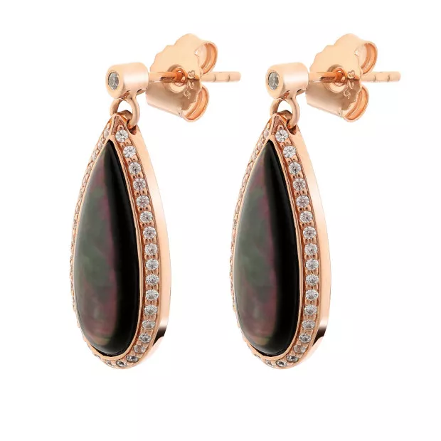 orphelia Lilja Silver Drop Earrings ZO-7367