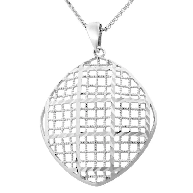Orphelia Lilla Silver Chain With Pendant ZK-7190