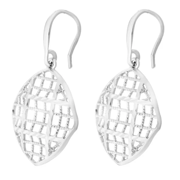 Orphelia Lilla Silver Drop Earrings ZO-7190