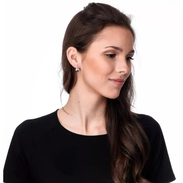 Orphelia Linn Silver Drop Earrings ZO-7130