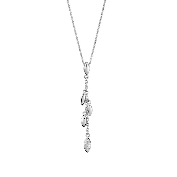 orphelia Loana Silver Chain With Pendant ZH-7505