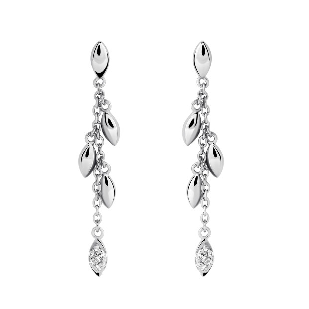 Orphelia Loana Silver Drop Earrings ZO-7505