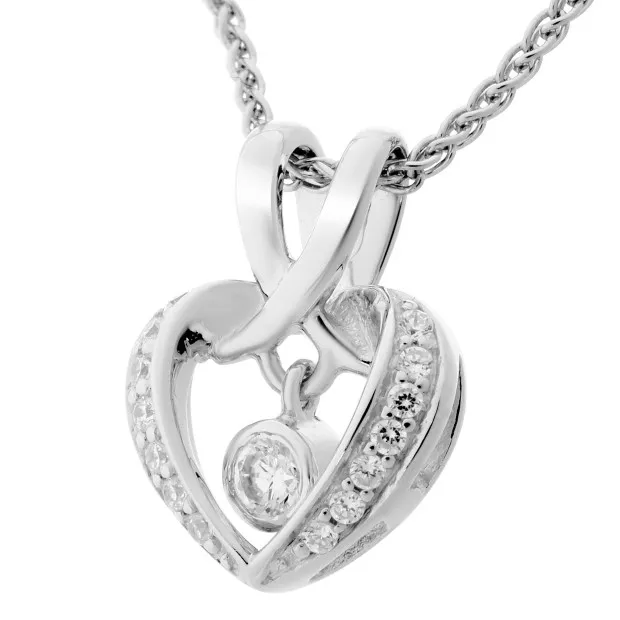 orphelia Loreta Silver Chain With Pendant ZH-7126