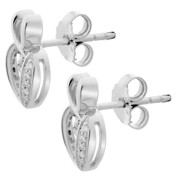 Orphelia Loreta Silver Drop Earrings ZO-7126