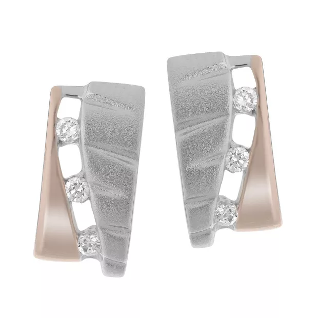 orphelia Lova Silver Stud Earrings ZO-7093
