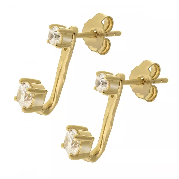 Orphelia Lykke Silver Drop Earrings ZO-7128/G