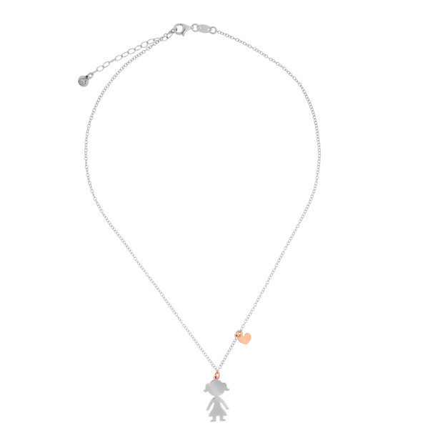 Orphelia Lyra Silver Chain With Pendant ZK-7390