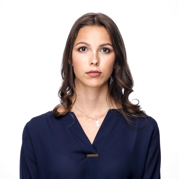 Orphelia Lyra Silver Chain With Pendant ZK-7390