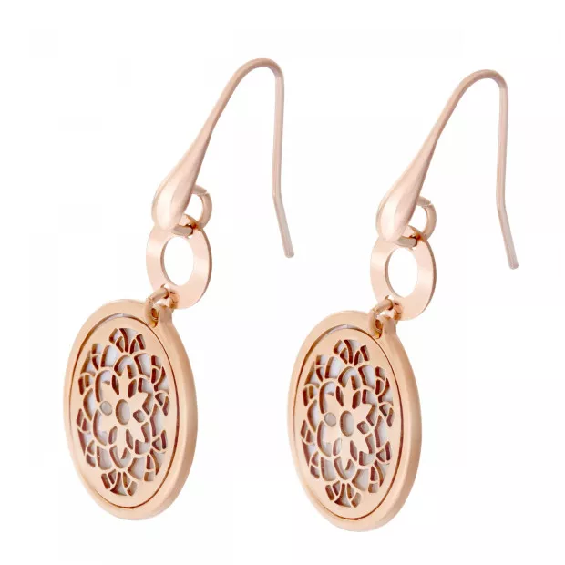 Orphelia Madelene Silver Drop Earrings ZO-7163/RG