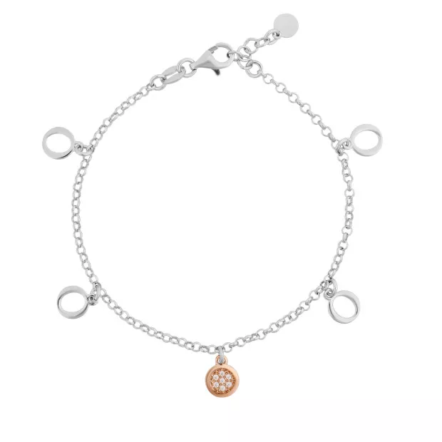 orphelia Maite Silver Bracelet ZA-7376