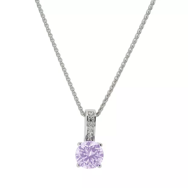Orphelia Majah Silver Chain With Pendant ZH-7029