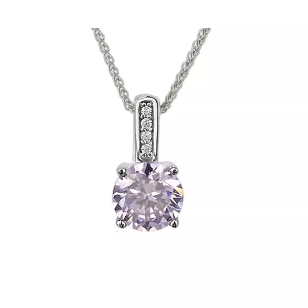 orphelia Majah Silver Chain With Pendant ZH-7029
