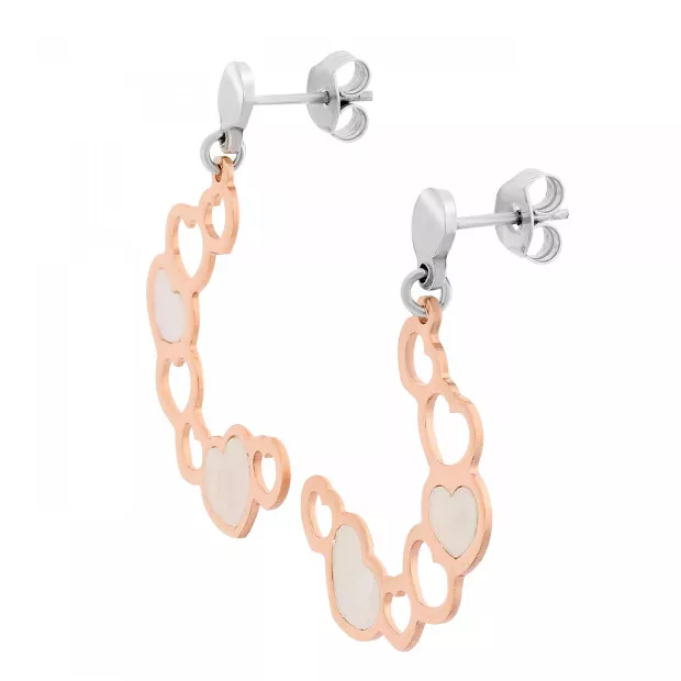 Orphelia Maliya Silver Drop Earrings ZO-7388