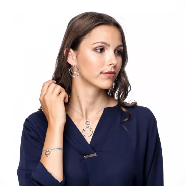 Orphelia Margot Sterling Silver Bracelet ZA-7387