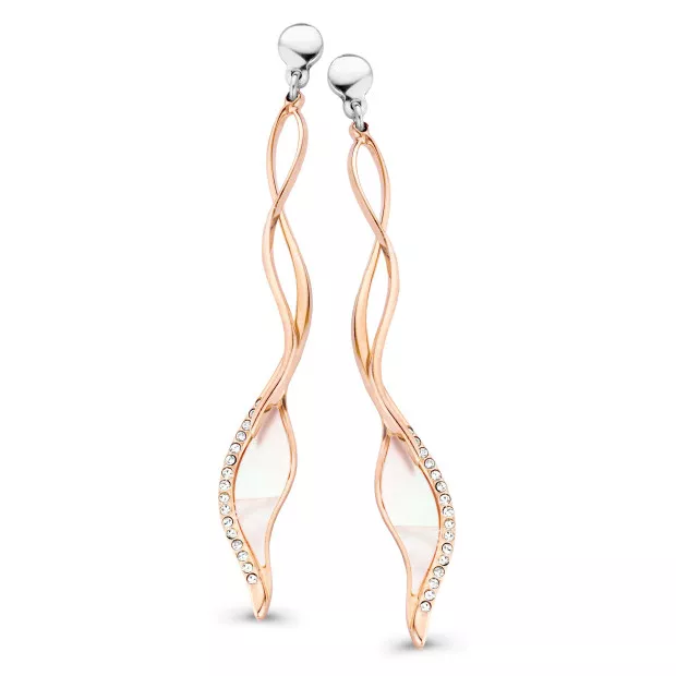 orphelia Mariza Silver Drop Earrings ZO-7171/RG