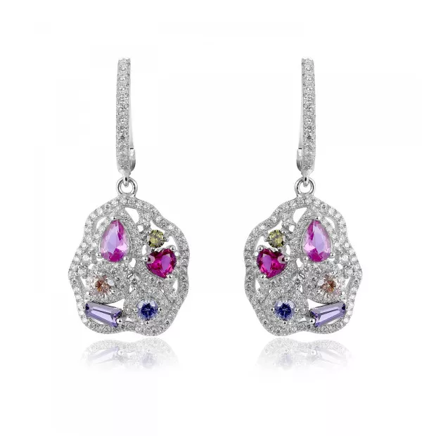 orphelia Marosetti Silver Drop Earrings ZO-7427