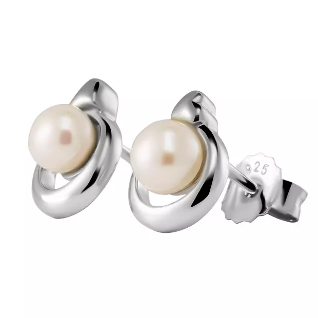 Orphelia Mathilde Silver Stud Earrings ZO-7510