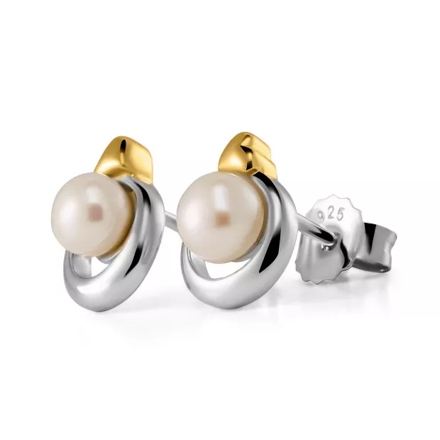 orphelia Mathilde Silver Stud Earrings ZO-7510/G