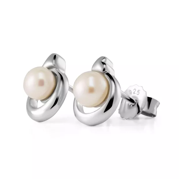 orphelia Mathilde Silver Stud Earrings ZO-7510