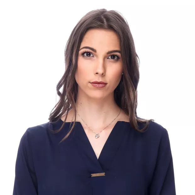 Orphelia Mera Silver Chain With Pendant ZH-7370