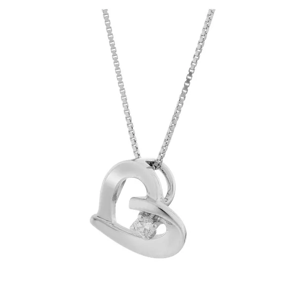 orphelia Mera Silver Chain With Pendant ZH-7370