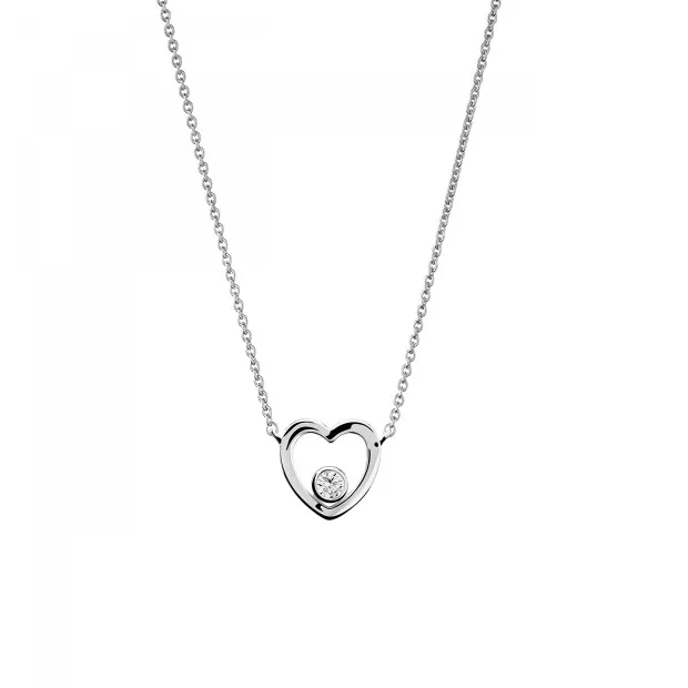 orphelia Mila Silver Necklace ZK-7484