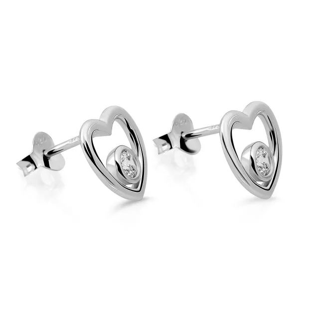 Orphelia Mila Silver Stud Earrings ZO-7484