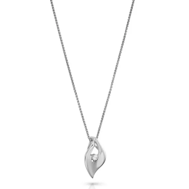 Orphelia Milan Silver Chain With Pendant ZH-7519