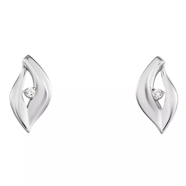 Orphelia Milan Silver Stud Earrings ZO-7519