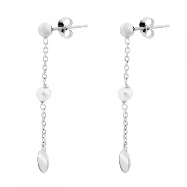 Orphelia Milena Silver Drop Earrings ZO-7379