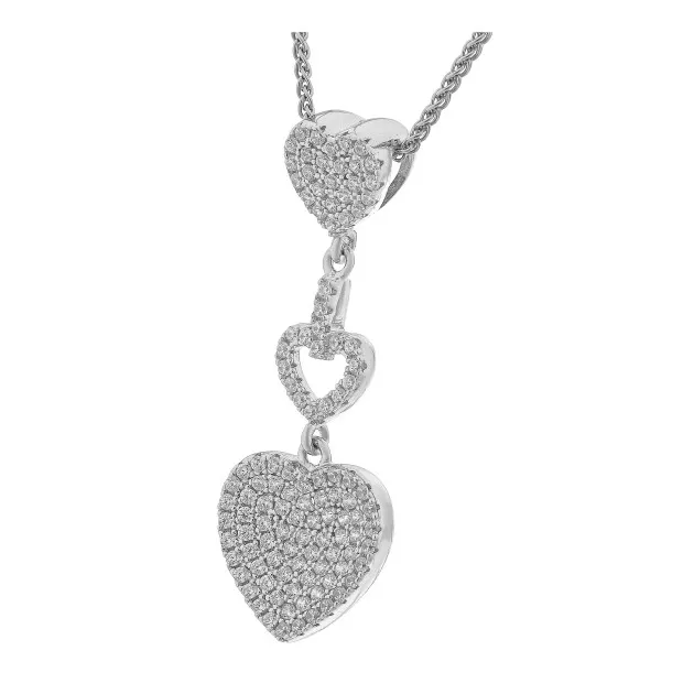 orphelia Mille Silver Chain With Pendant ZH-7273