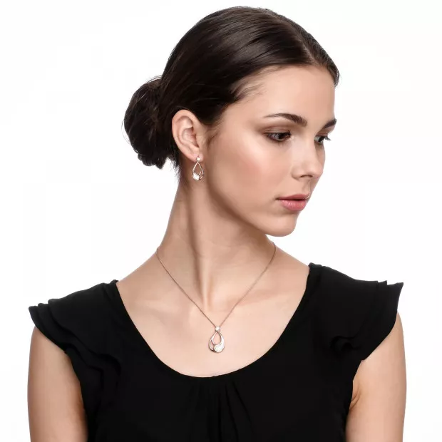 Orphelia Minna Silver Chain With Pendant ZH-7228