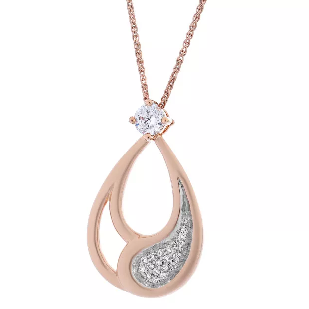 orphelia Minna Silver Chain With Pendant ZH-7228