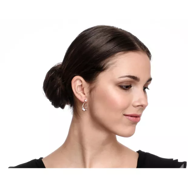 Orphelia Minna Silver Drop Earrings ZO-7228