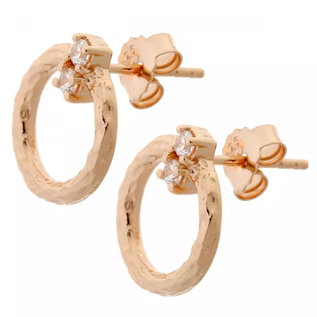 Orphelia Novalie Silver Drop Earrings ZO-7129/RG