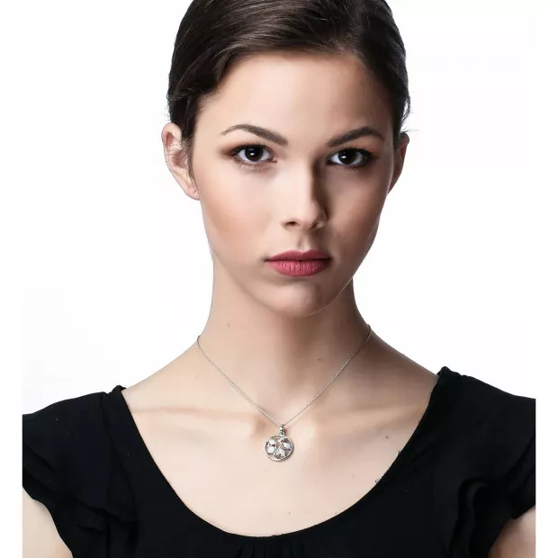 Orphelia Oceane Silver Chain With Pendant ZH-7090